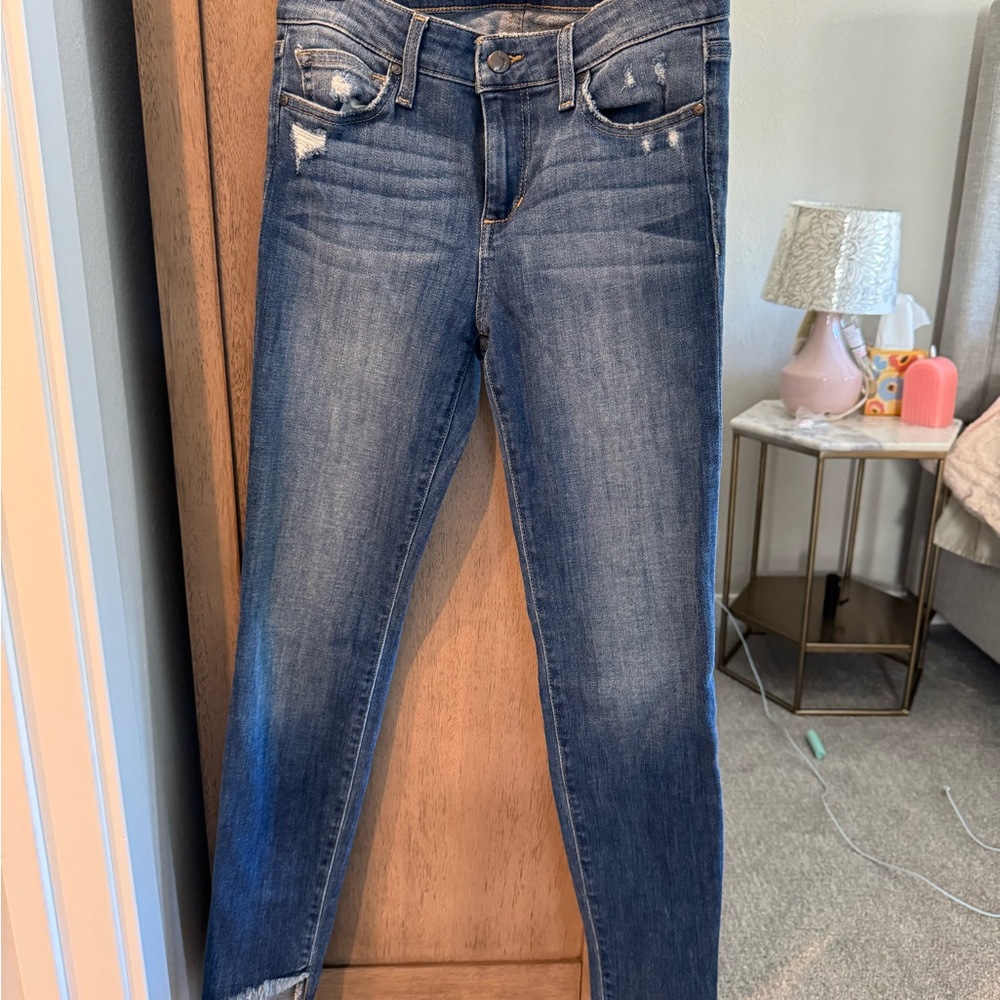 Joe's Jeans Blue Ankle Cropped Denim